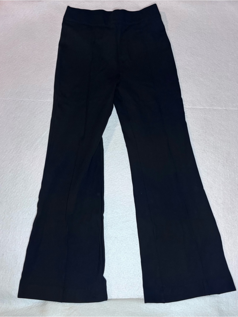 SPANX Ponte Flare Pant Black Womans Size Large